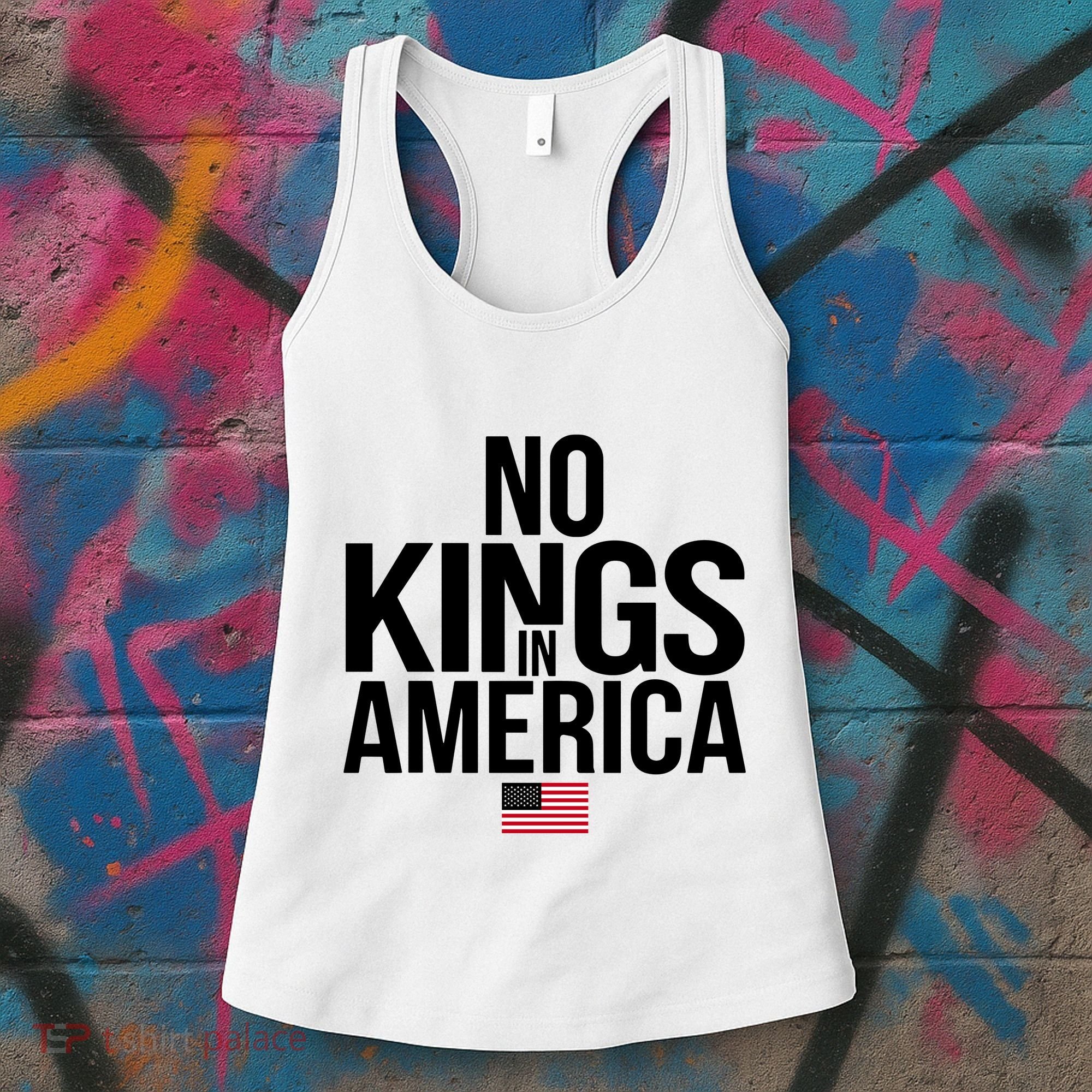 No Kings In America Women's Tank Top