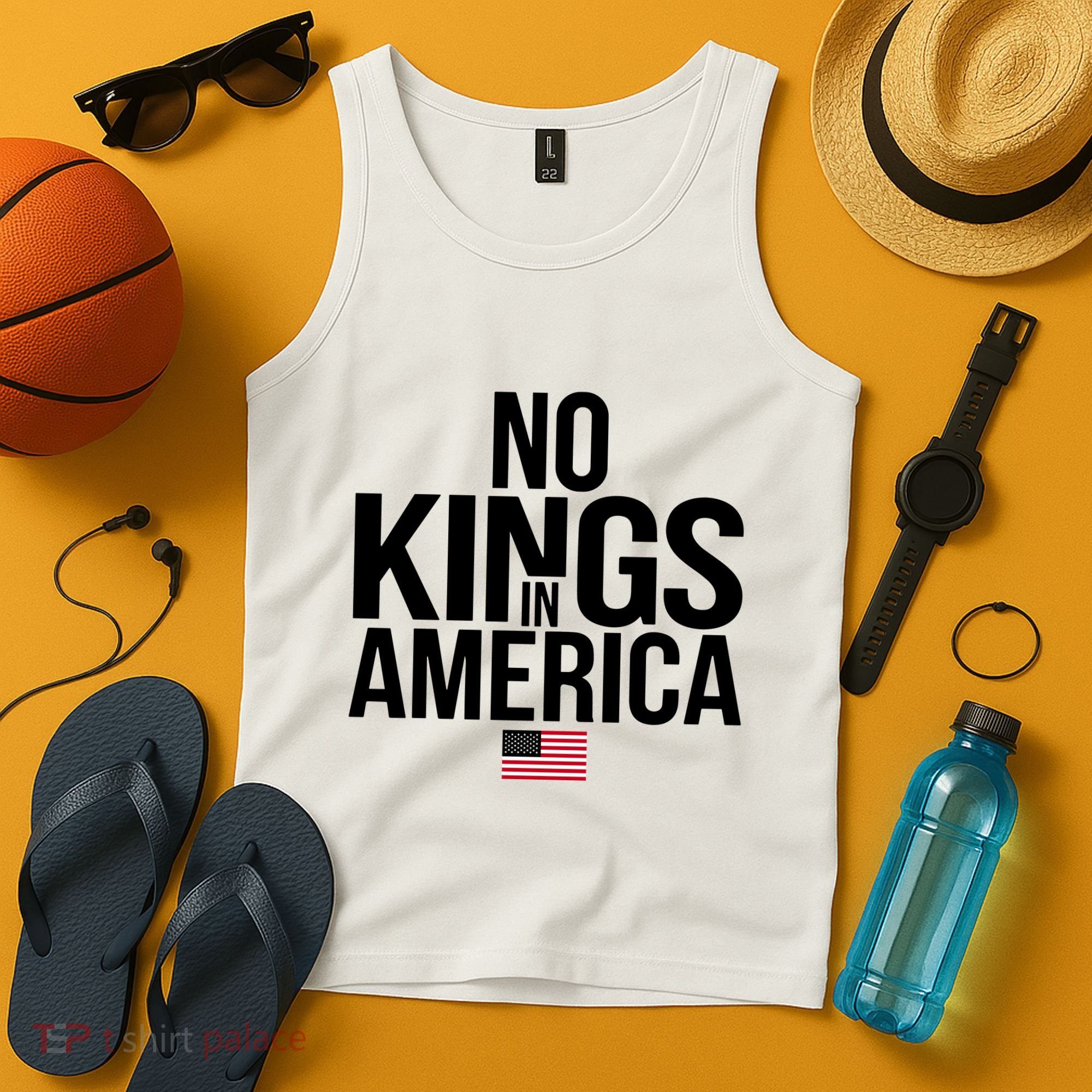 No Kings In America Tank Top