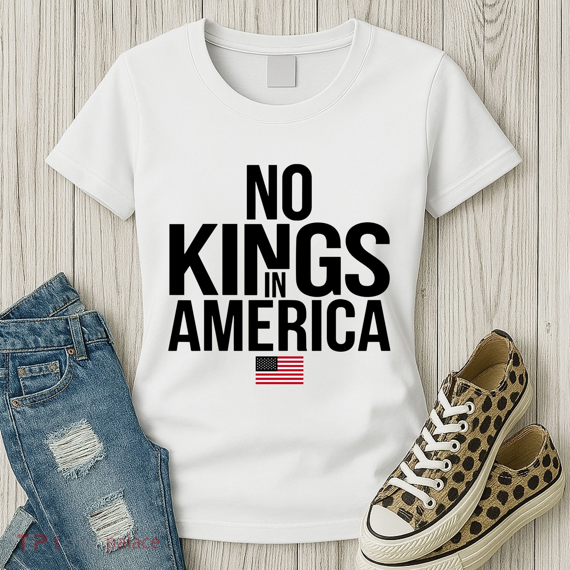 No Kings In America Women's T-Shirt