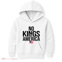 No Kings In America Kids Hoodie thumb 0