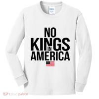 No Kings In America Kids Long Sleeve Shirt thumb 0