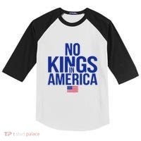 No Kings In America Kids Colorblock Raglan Jersey thumb 0