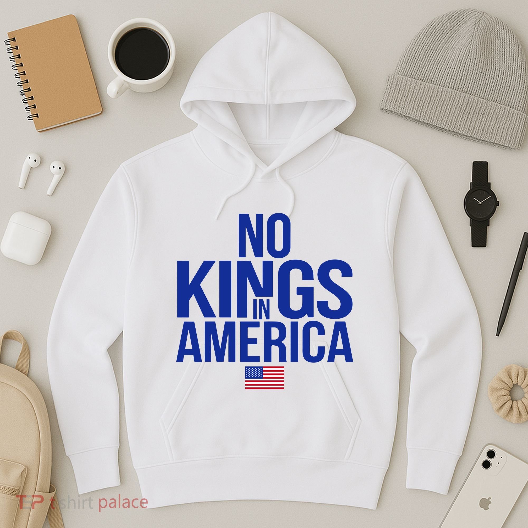 No Kings In America Hoodie
