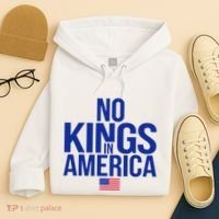 No Kings In America Hoodie thumb 4