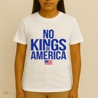 No Kings In America T-Shirt thumb 4