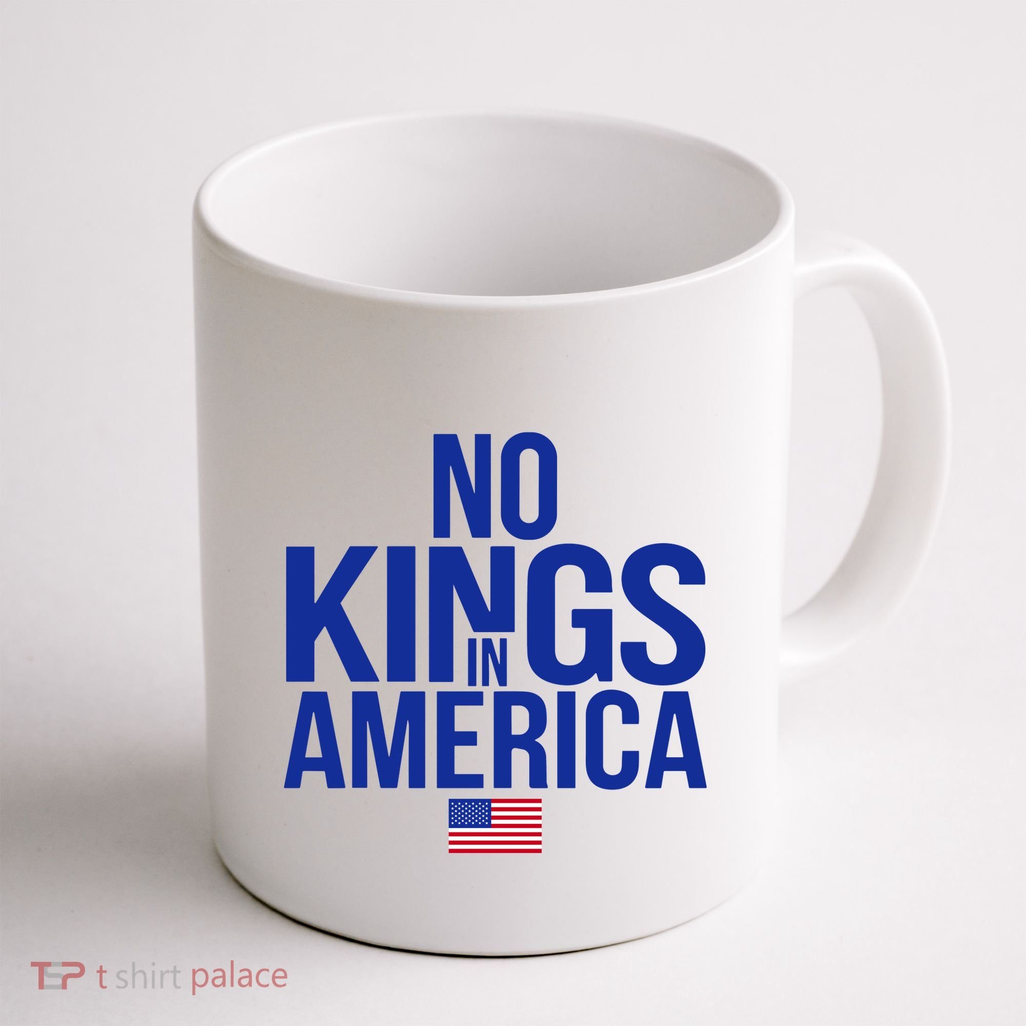 No Kings In America Coffee Mug