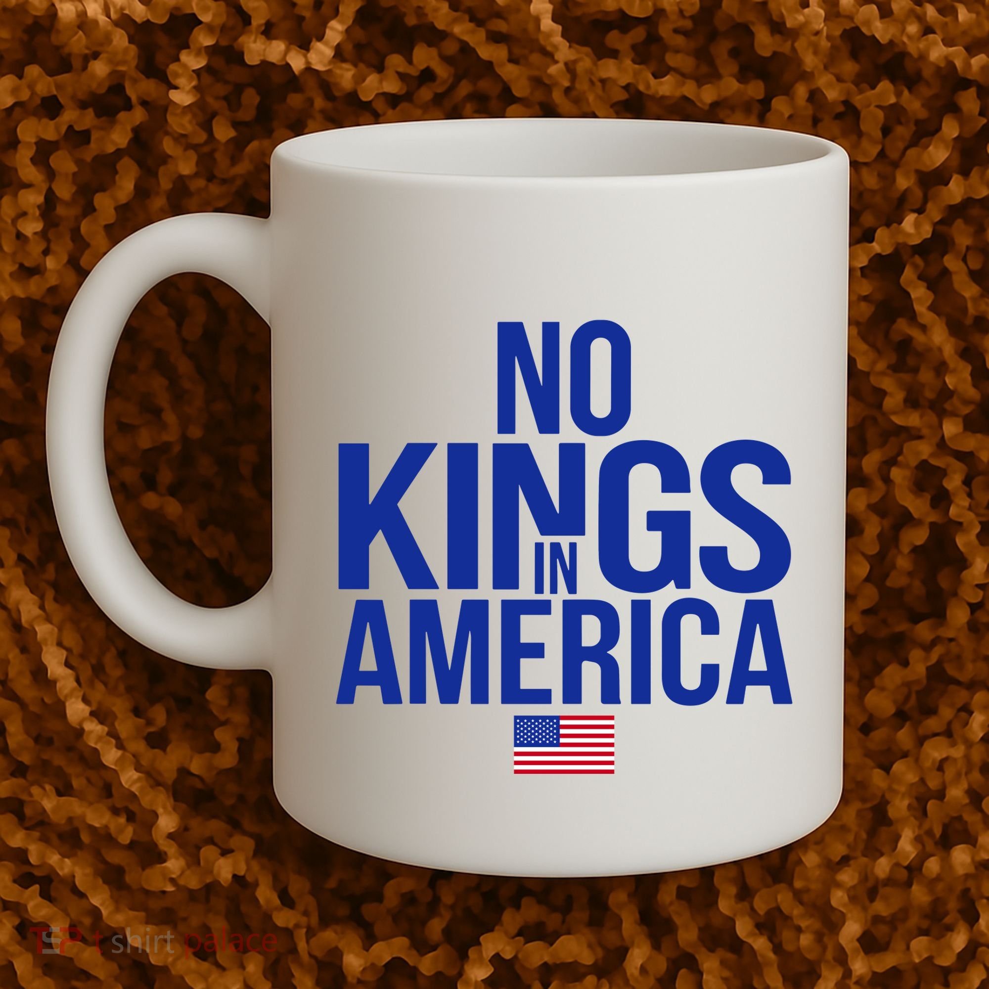 No Kings In America Coffee Mug