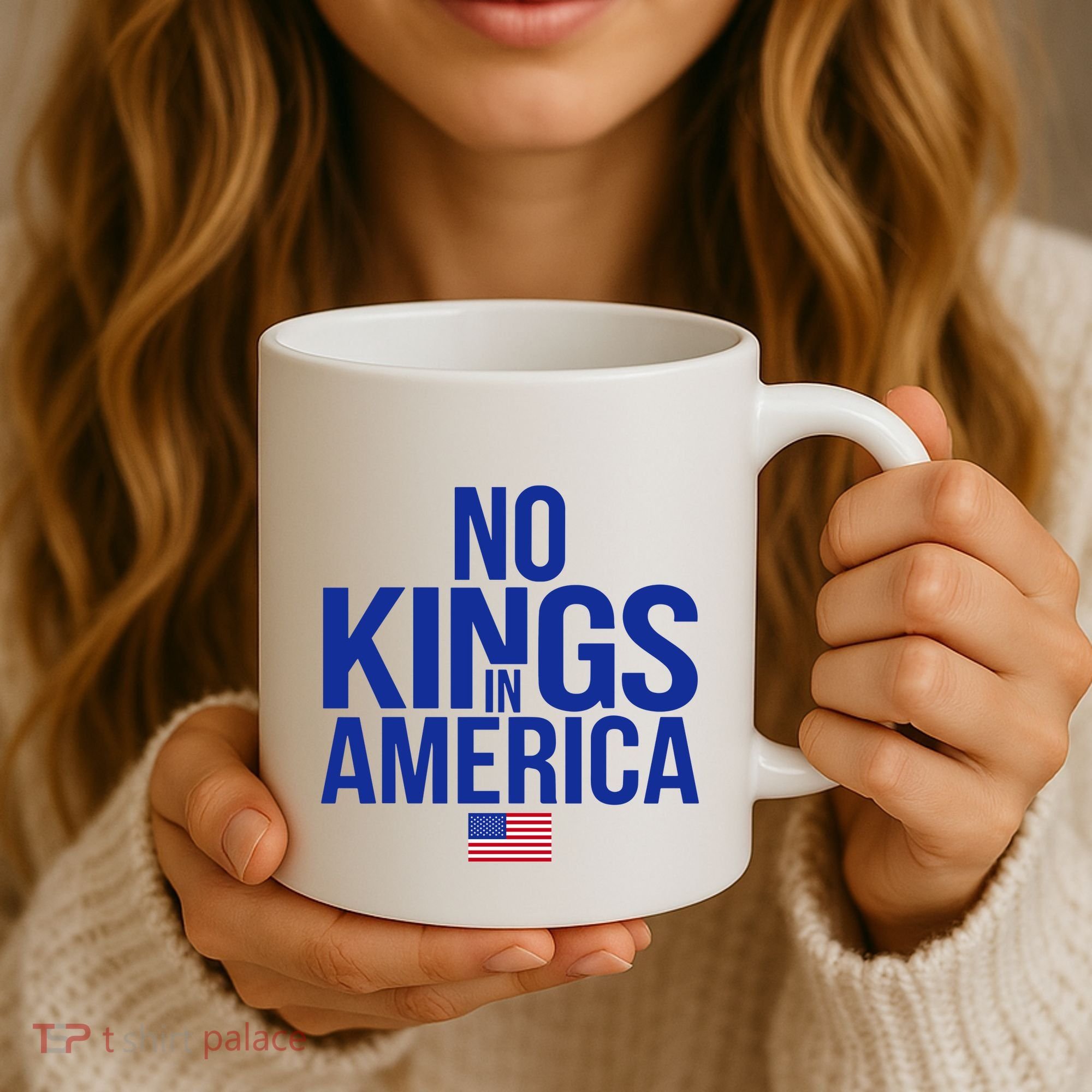 No Kings In America Coffee Mug
