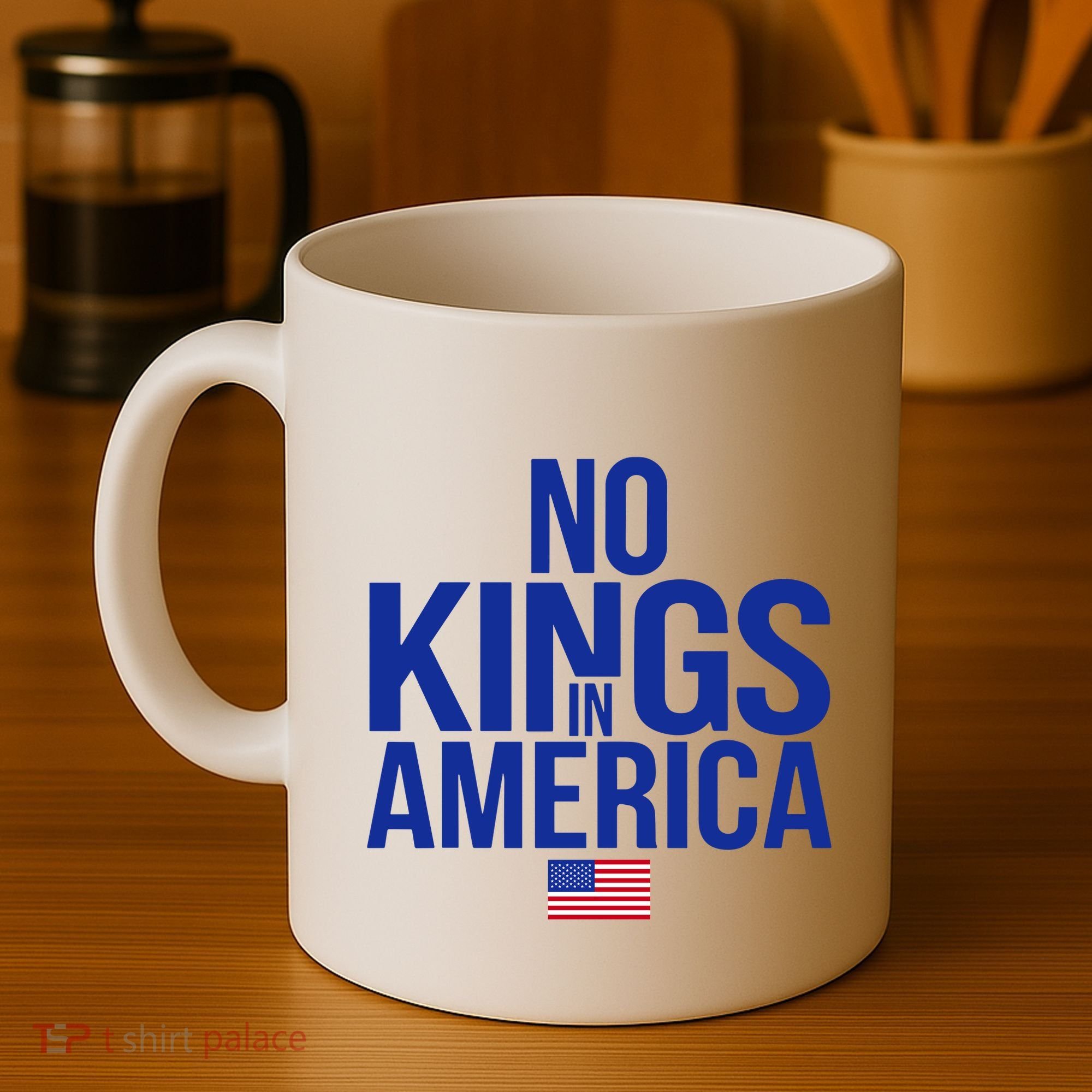 No Kings In America Coffee Mug