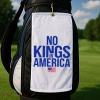 No Kings In America Golf Towel thumb 2