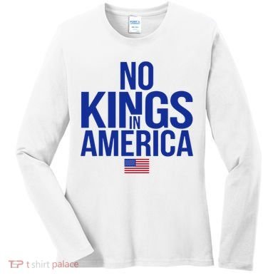 No Kings In America Women's Long Sleeve Shirt