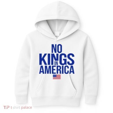 No Kings In America Kids Hoodie