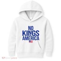 No Kings In America Kids Hoodie thumb 0