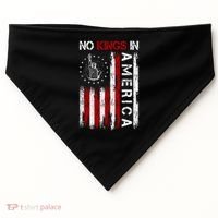 No Kings In America USA-Made Doggie Bandana thumb 0