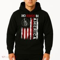 No Kings In America Hoodie thumb 2