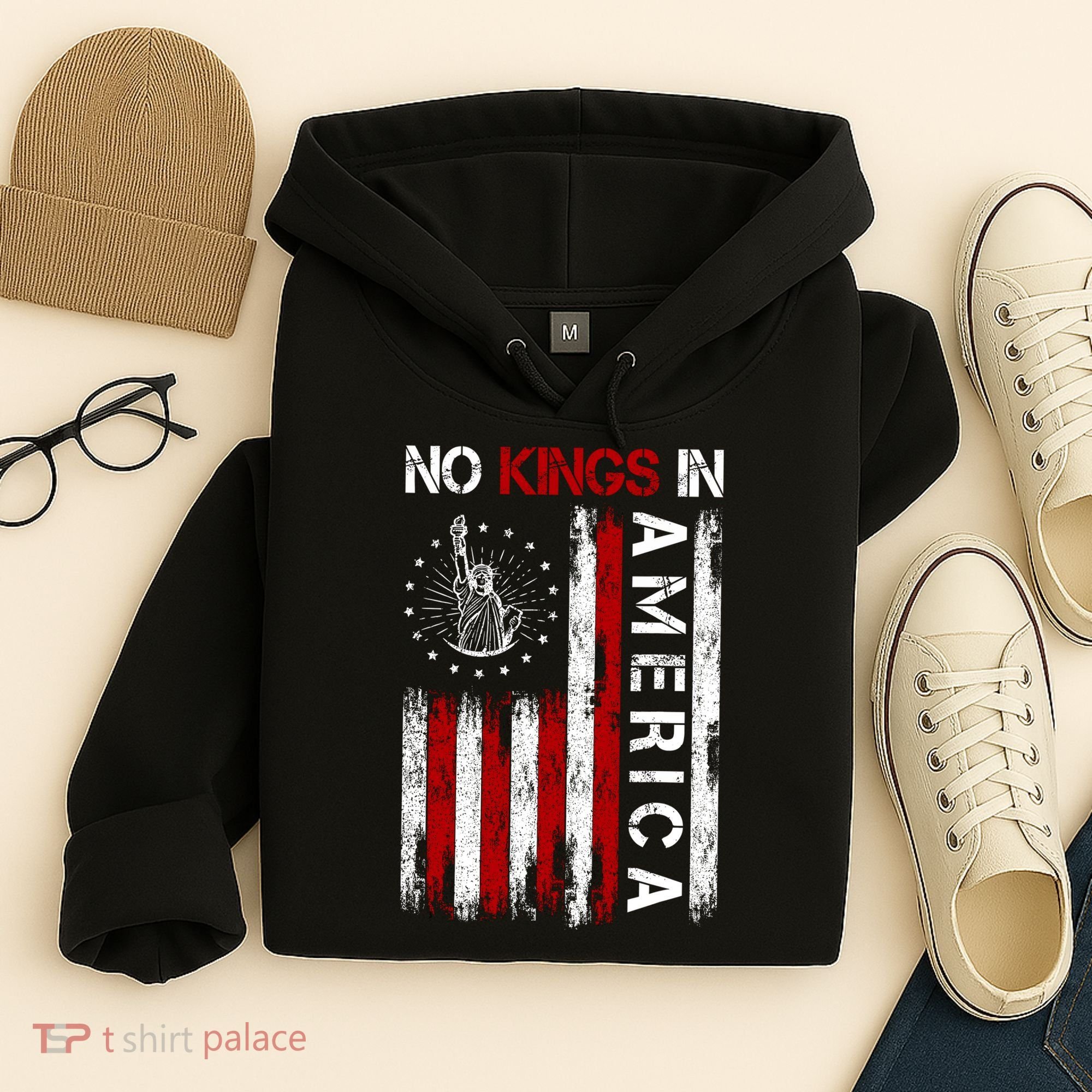 No Kings In America Hoodie