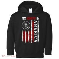 No Kings In America Toddler Hoodie thumb 0