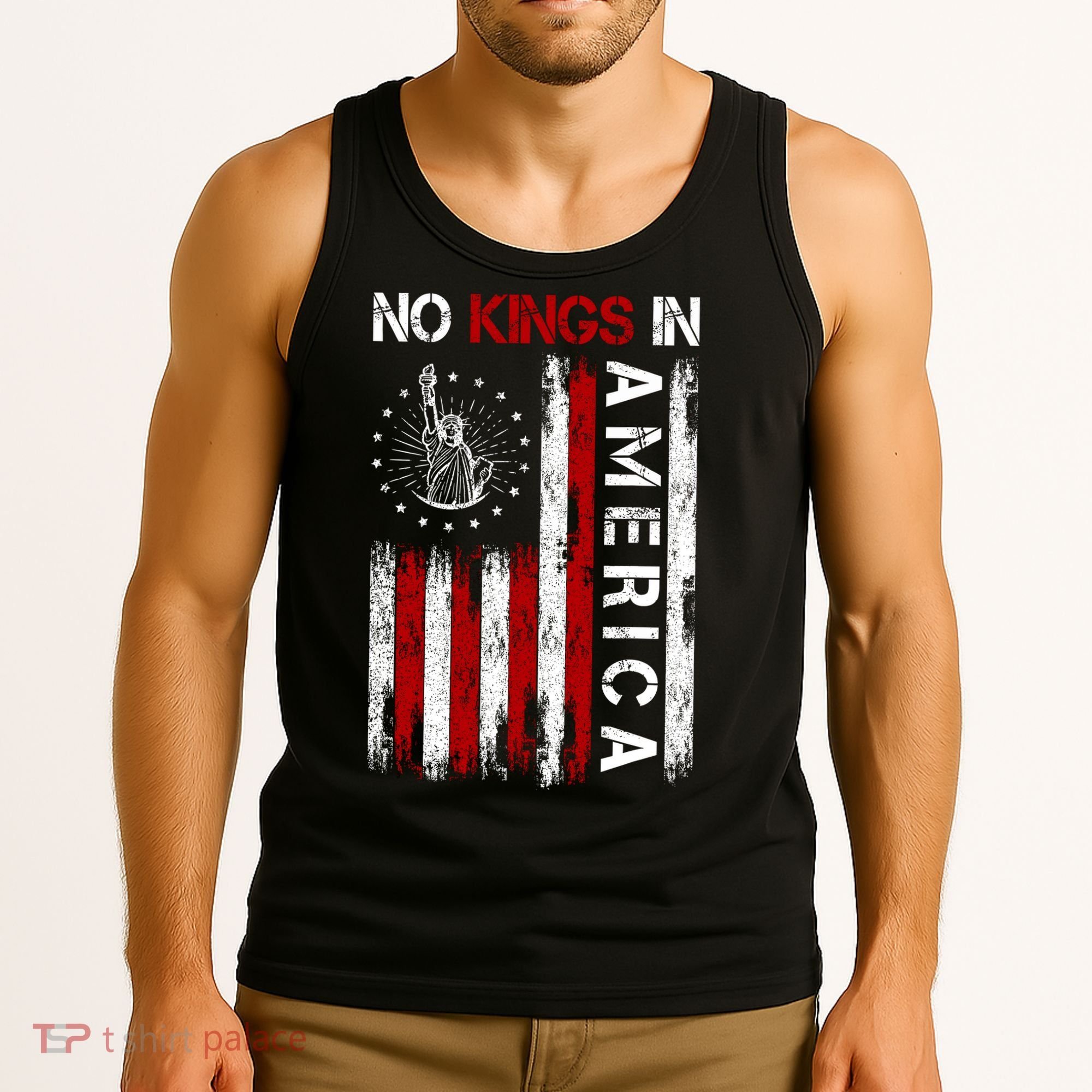 No Kings In America Tank Top