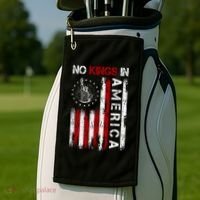 No Kings In America Golf Towel thumb 2