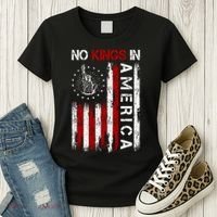 No Kings In America Women's T-Shirt thumb 3