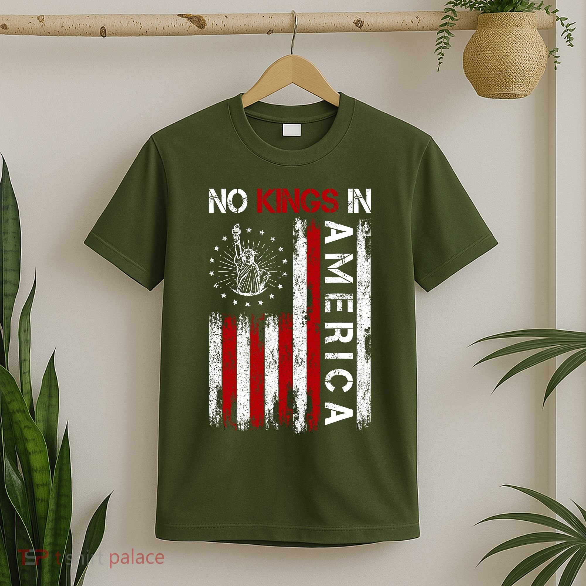No Kings In America T-Shirt