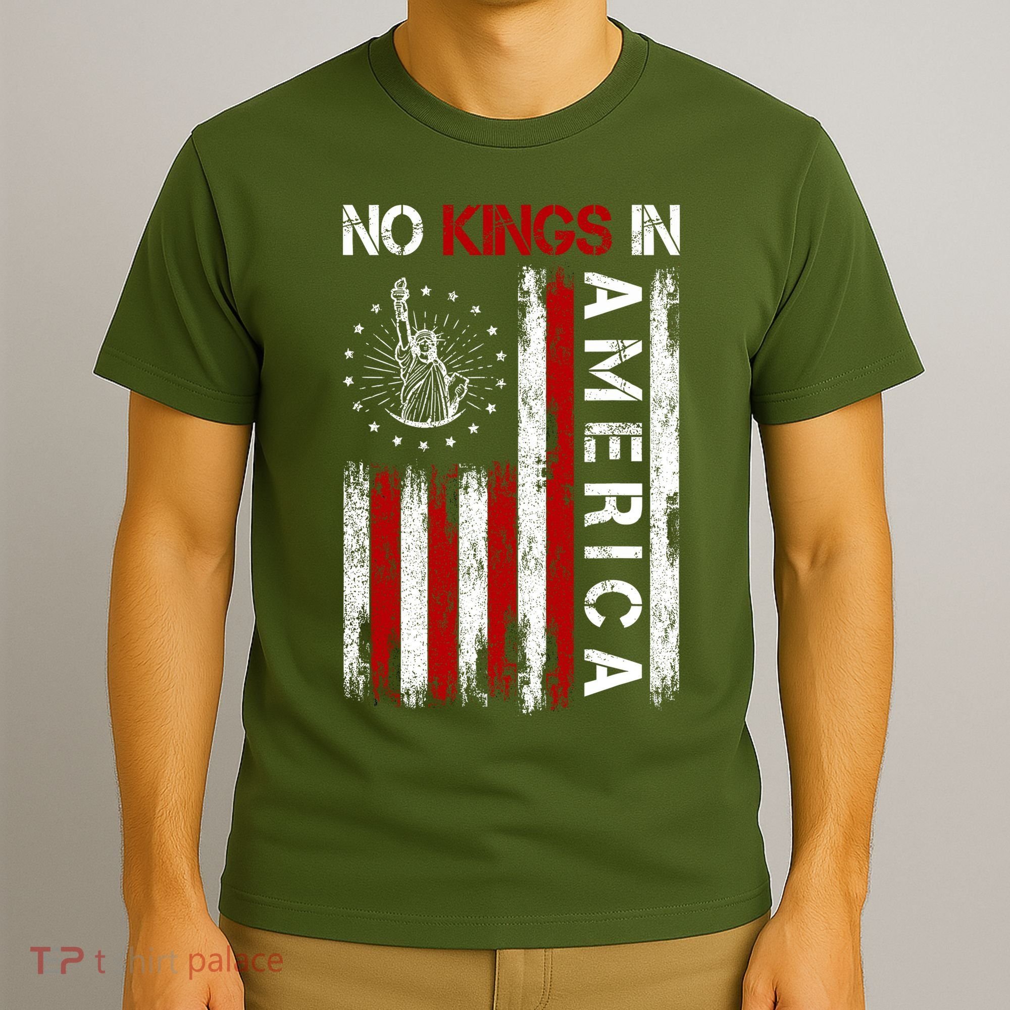 No Kings In America T-Shirt