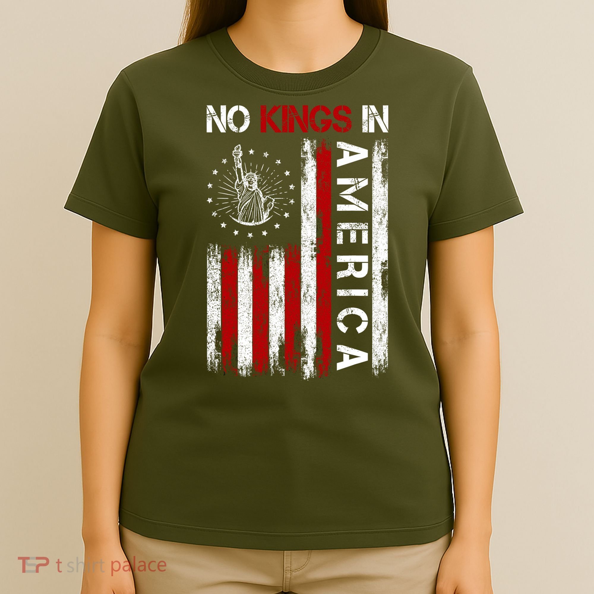 No Kings In America T-Shirt