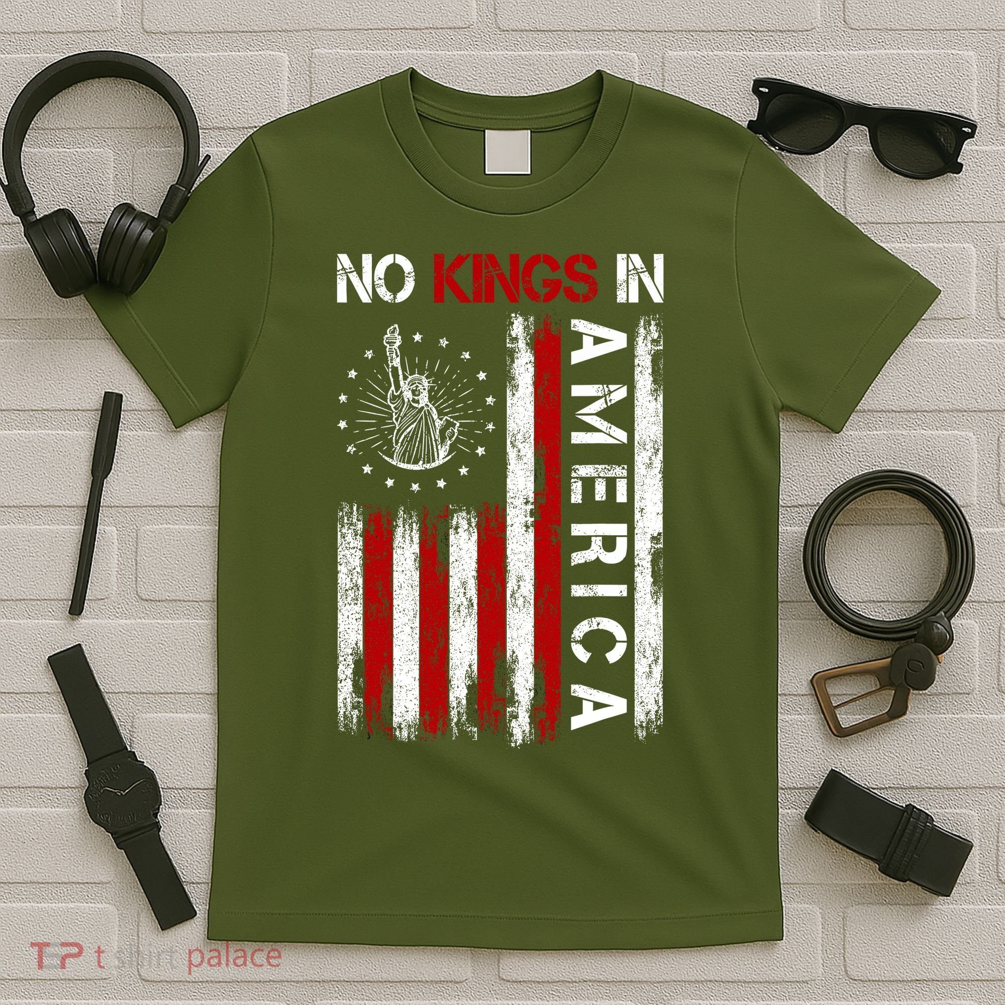 No Kings In America T-Shirt