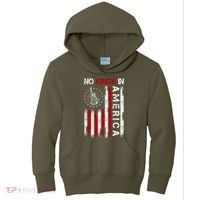 No Kings In America Kids Hoodie thumb 0