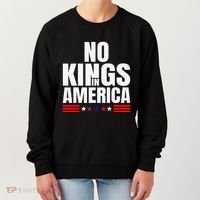 No Kings In America Court Ruling Protest Save Democracy Usa Women's Sweatshirt thumb 0