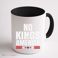 No Kings In America Court Ruling Protest Save Democracy Usa Coffee Mug thumb 1