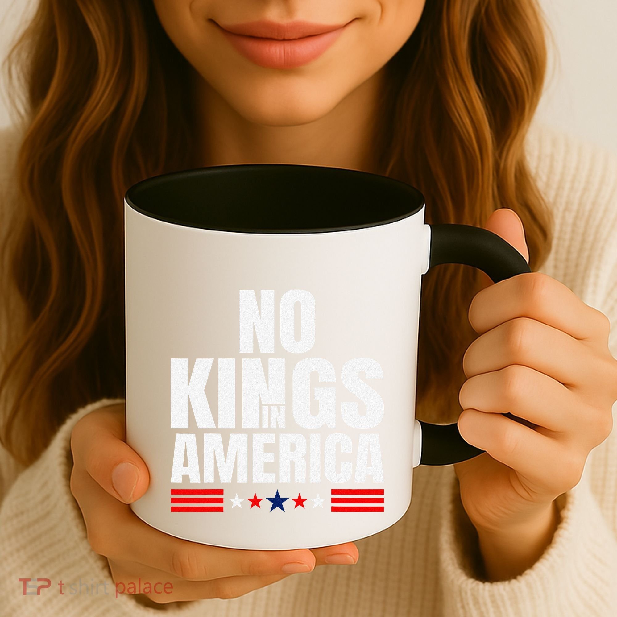 No Kings In America Court Ruling Protest Save Democracy Usa Coffee Mug