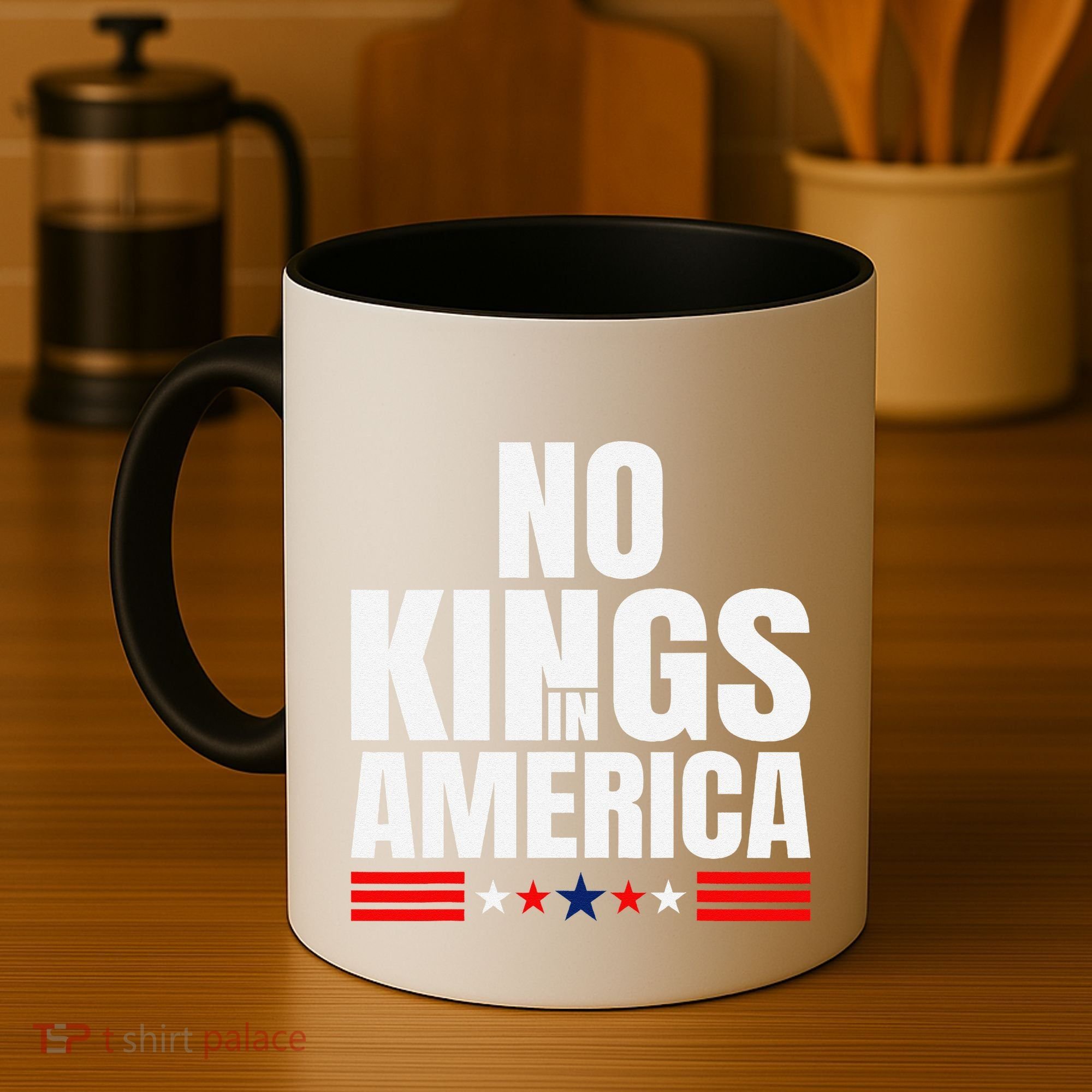 No Kings In America Court Ruling Protest Save Democracy Usa Coffee Mug