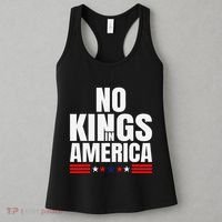 No Kings In America Court Ruling Protest Save Democracy Usa Women's Tank Top thumb 3