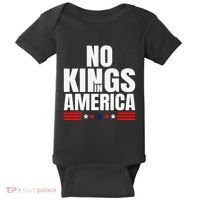 No Kings In America Court Ruling Protest Save Democracy Usa Baby Bodysuit thumb 0