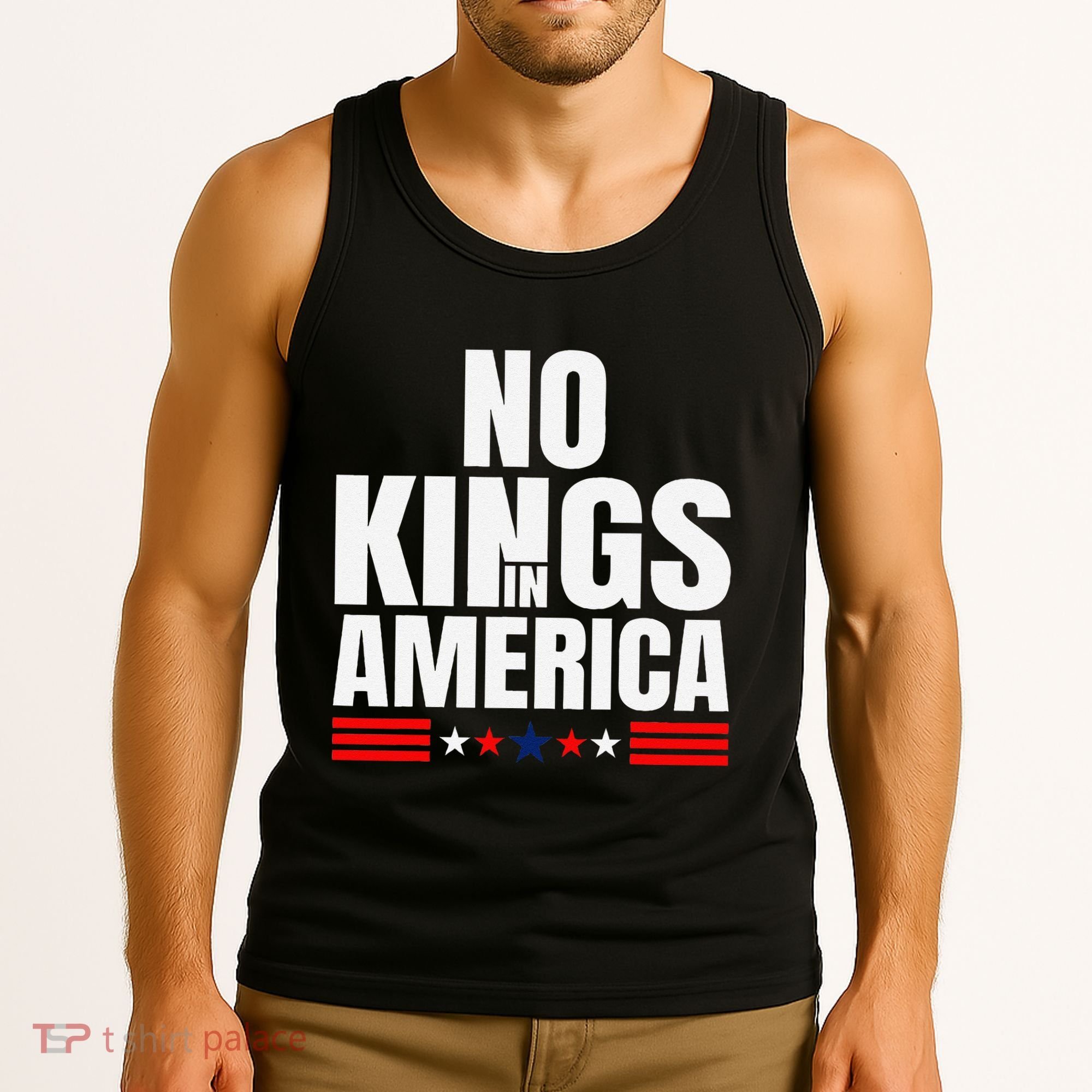 No Kings In America Court Ruling Protest Save Democracy Usa Tank Top