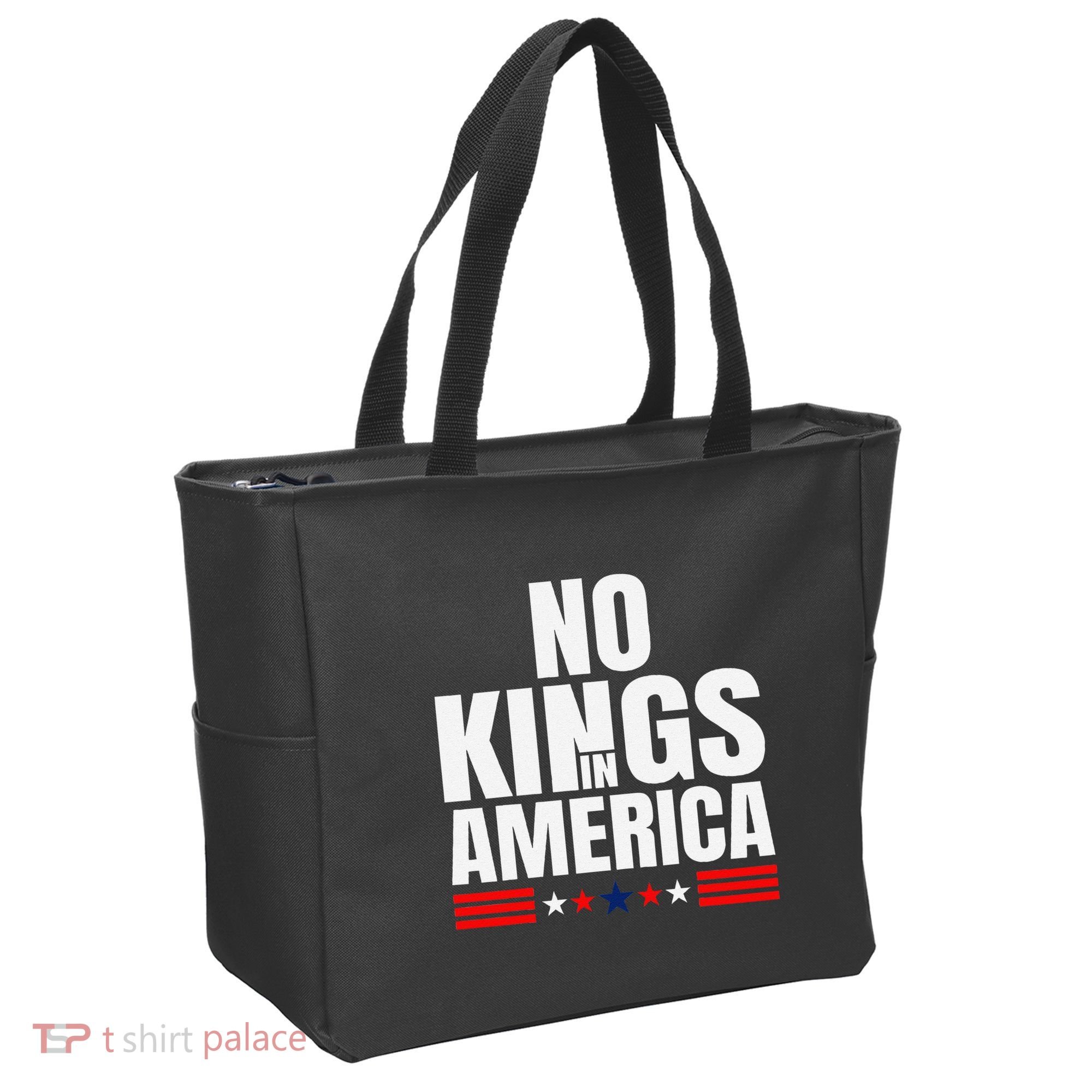 No Kings In America Court Ruling Protest Save Democracy Usa Tote Bag
