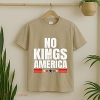 No Kings In America Court Ruling Protest Save Democracy Usa T-Shirt thumb 2
