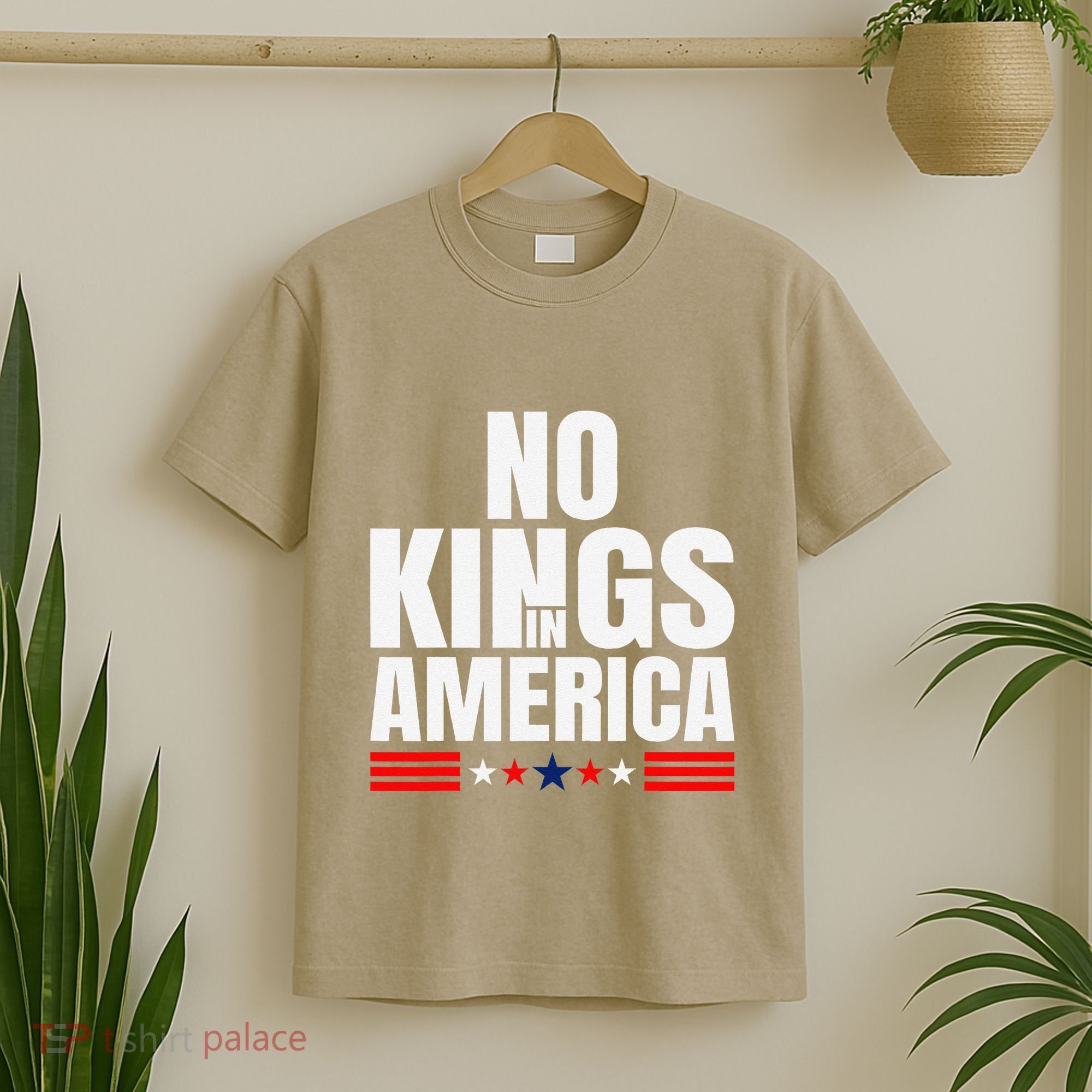 No Kings In America Court Ruling Protest Save Democracy Usa T-Shirt