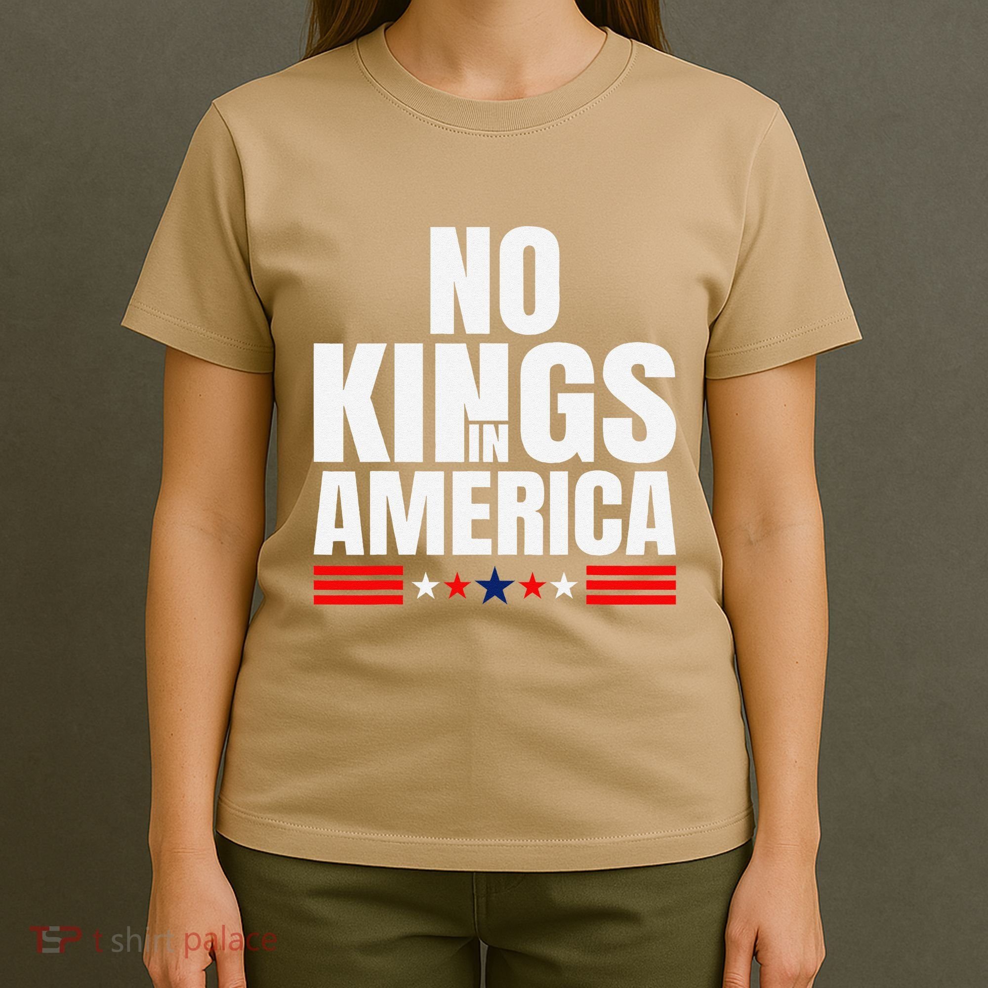 No Kings In America Court Ruling Protest Save Democracy Usa T-Shirt