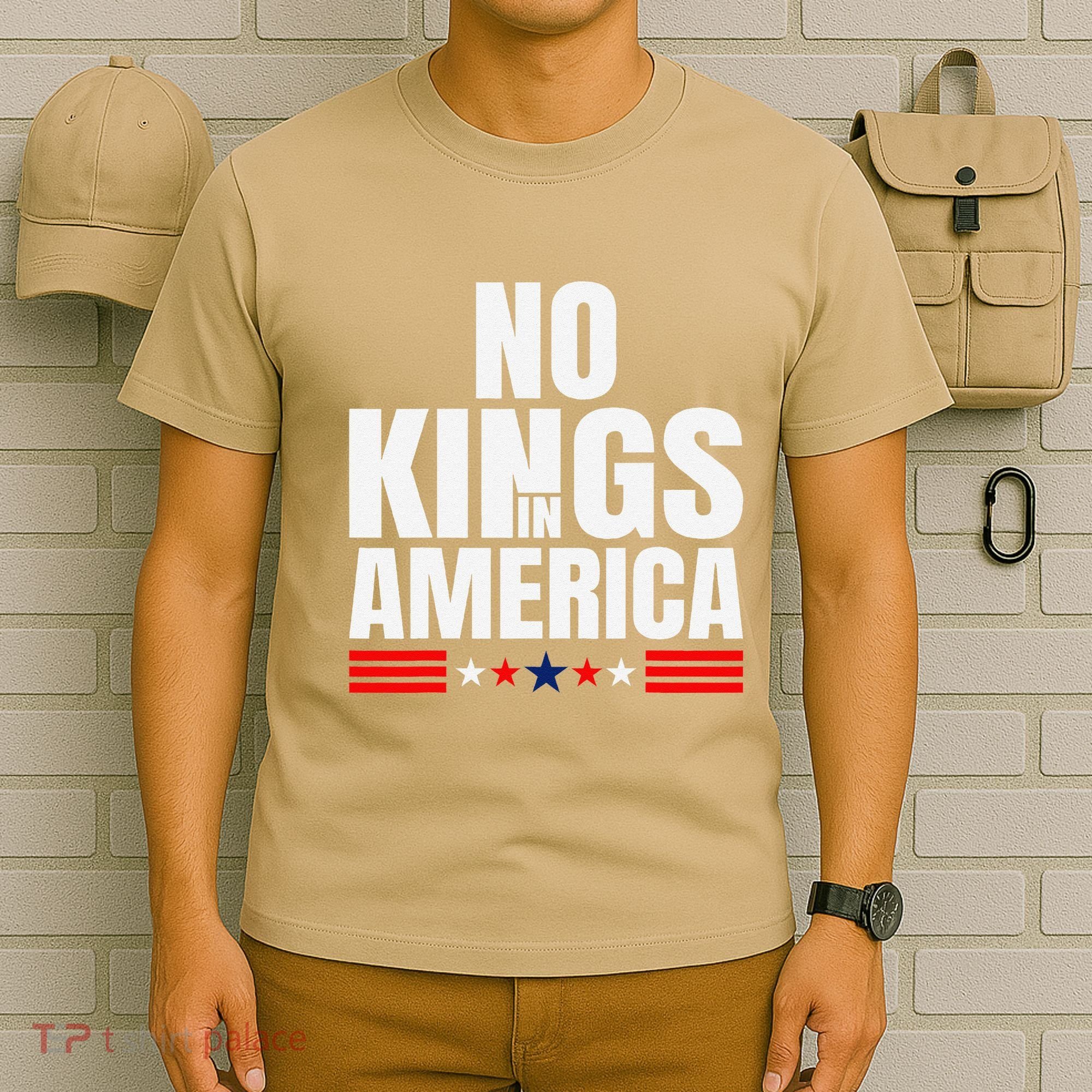 No Kings In America Court Ruling Protest Save Democracy Usa T-Shirt