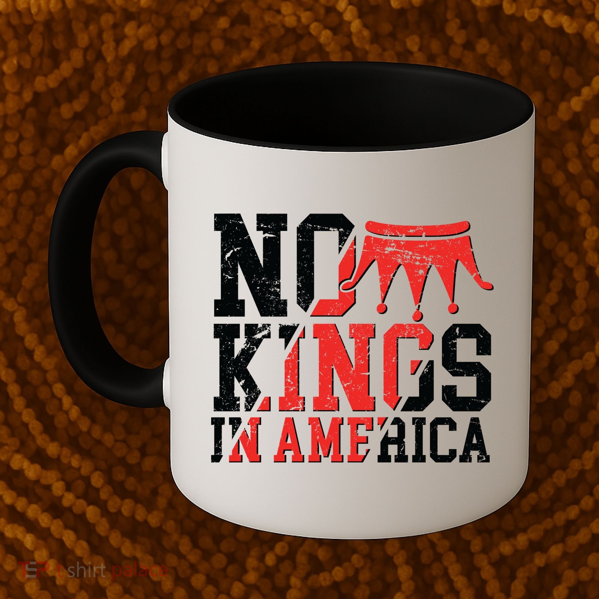 No Kings In America Coffee Mug