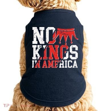 No Kings In America Doggie Tank