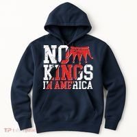 No Kings In America Hoodie thumb 0