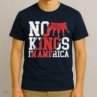 No Kings In America T-Shirt thumb 3