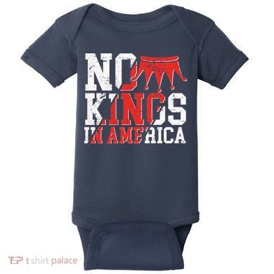 No Kings In America Baby Bodysuit