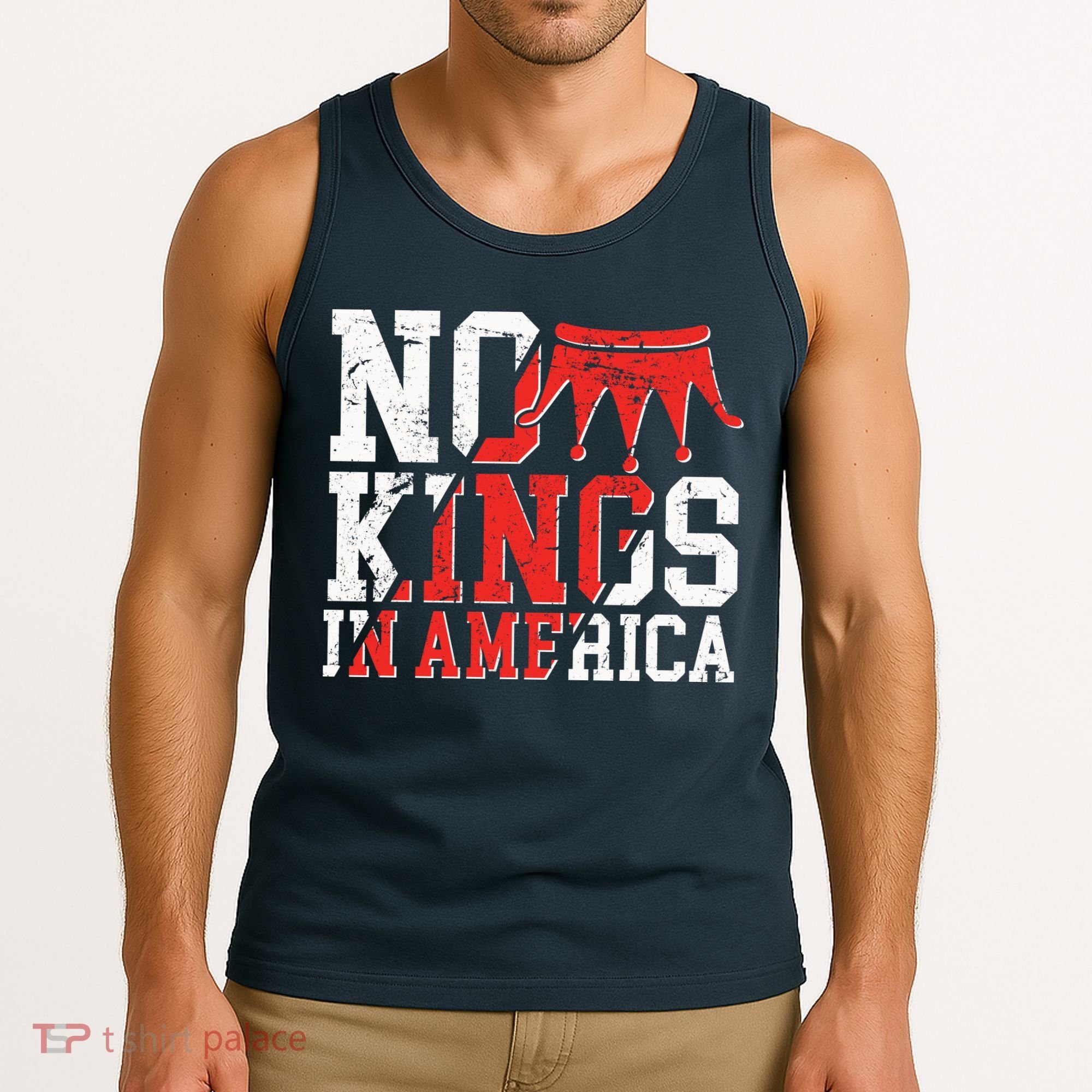 No Kings In America Tank Top