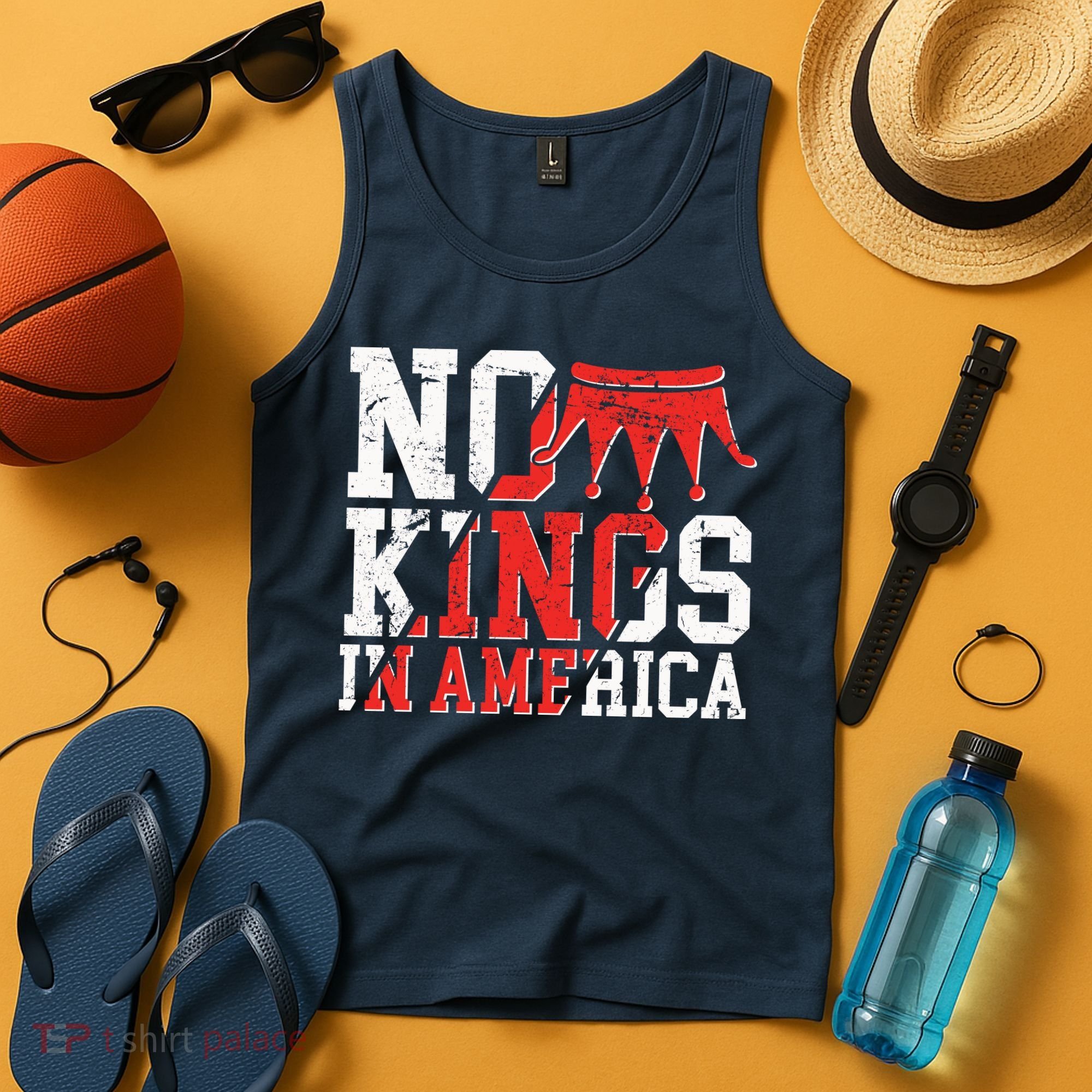 No Kings In America Tank Top