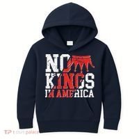 No Kings In America Kids Hoodie thumb 0