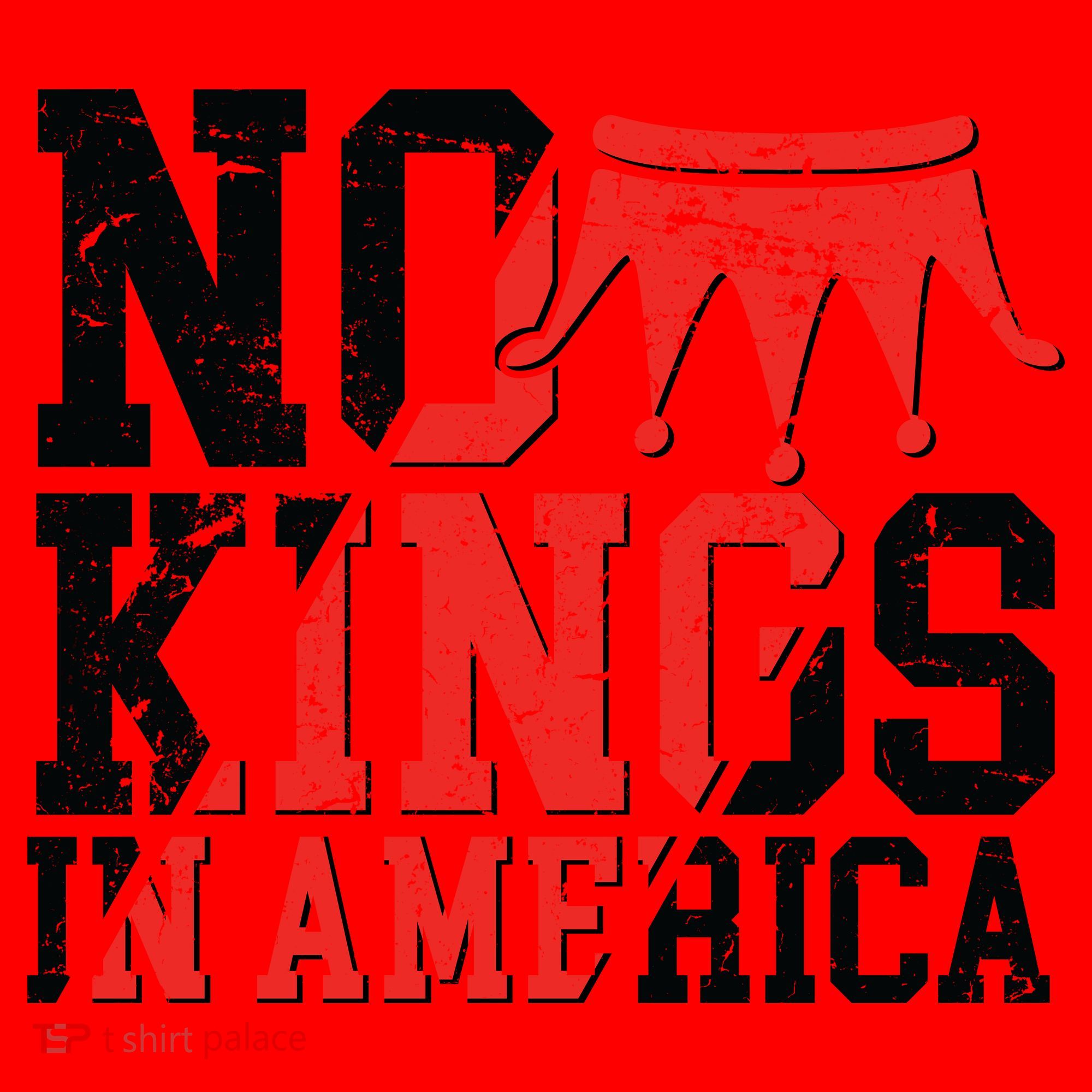 No Kings In America Santa Hat
